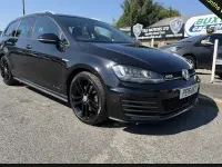 Used VW Golf VII GTD 188 HP (138 kW) 2016 Black Estate