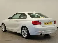 Used BMW 218 Performance 150 HP (110 kW) 2018 White Coupe