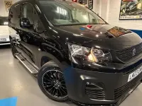 Used Peugeot Partner Premium 102 HP (75 kW) 2023 Black MPV