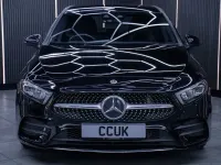 Used Mercedes A200 AMG line 163 HP (119 kW) 2018 Black Hatchback