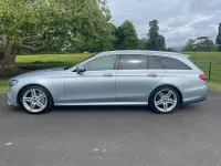Used Mercedes E220 AMG line 194 HP (142 kW) 2018 Silver Estate