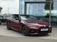 Used BMW 420 M Sport 181 HP (133 kW) 2022 Red Cabriolet
