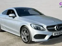 Used Mercedes C220 AMG Line Premium 170 HP (125 kW) 2018 Silver