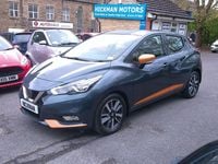 Begagnad Nissan Micra Acenta 2019 Grå Halvkombi