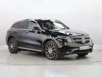Used Mercedes EQC400 AMG line 300 kW (408 HP) 2020 Black SUV