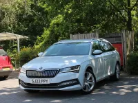 Used Skoda Superb SE L 2022 White Estate