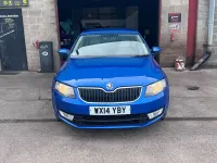 Used Skoda Octavia Elegance 148 HP (108 kW) 2014 Blue Estate