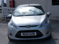 Used Ford Fiesta Zetec 82 HP (60 kW) 2012 Silver Hatchback