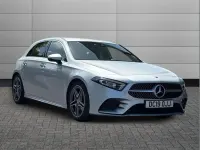 Used Mercedes A200 AMG line 161 HP (118 kW) 2019 Silver Hatchback
