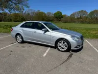 Begagnad Mercedes E220 Executive 2012 Silver Sedan