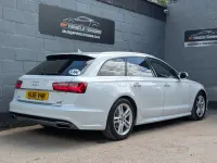 Used Audi A6 S-Line 190 HP (139 kW) 2016 White Estate