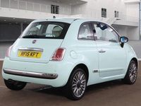 Used Fiat 500 Lounge 69 HP (50 kW) 2015 Green Hatchback
