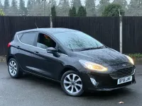 Używany Ford Fiesta Zetec 2018 Czarny Hatchback