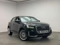 Used Audi Q2 S-Line 148 HP (108 kW) 2021 Mythos black, metallic SUV