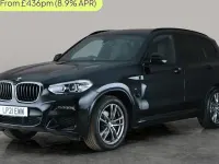 Used BMW X3 M Sport 190 HP (139 kW) 2021 Black SUV