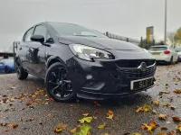 Usado Vauxhall Corsa Excite 2015 Preto Citadino