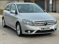 Used Mercedes B180 SE 109 HP (80 kW) 2014 Silver MPV