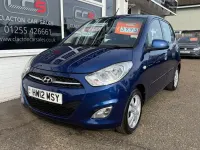 Used Hyundai i10 Active 85 HP (62 kW) 2012 Blue Hatchback