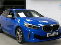 Used BMW M135 Shadowline 302 HP (222 kW) 2023 Blue Hatchback