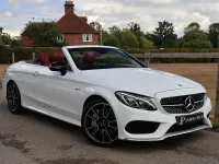 Used Mercedes C43 AMG Premium Plus 361 HP (265 kW) 2017 White Cabriolet