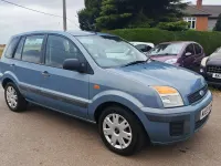 Used Ford Fusion Style 80 HP (58 kW) 2009 Blue Hatchback