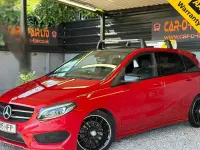 Used Mercedes B220 AMG line 174 HP (127 kW) 2015 Red Hatchback
