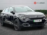 Begagnad Citroën e-C4 100 kW (136 HK) 2024 Svart Halvkombi