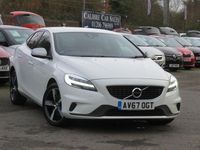 Used Volvo V40 R-Design 122 HP (89 kW) 2017 White Hatchback