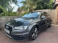 Used Audi A3 S-Line 2013 Grey Hatchback