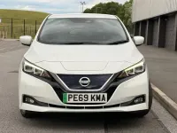 Used Nissan Leaf Tekna 110 kW (150 HP) 2019 White Hatchback