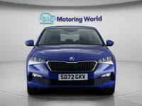 Used Skoda Scala SE Technology 109 HP (80 kW) 2022 Blue Hatchback