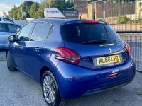 Used Peugeot 208 Allure 2016 Blue Hatchback