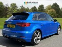 Used Audi S3 Sportback Black Edition 2017 Blue Hatchback