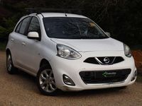 Used Nissan Micra Acenta 2016 White Hatchback