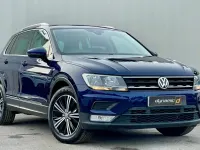 Second-hand VW Tiguan SE 150 CP (110 kW) 2017 Albastru SUV