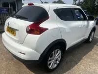 Used Nissan Juke Tekna 110 HP (80 kW) 2013 White SUV