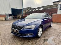 Used Skoda Superb SE Technology 150 HP (110 kW) 2017 Blue Estate