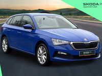 Used Skoda Scala SE L 108 HP (79 kW) 2022 Blue Hatchback