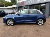 Used Audi A1 S-Line 2015 Blue Hatchback