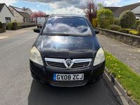 Used Vauxhall Zafira 150 HP (110 kW) 2008 Black MPV