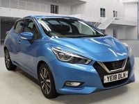 Used Nissan Micra Acenta Limited Edition 2018 Blue Hatchback