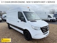 Used Mercedes Sprinter 163 HP (119 kW) 2019 White Van