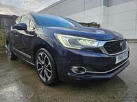Used DS Automobiles DS4 Prestige 120 HP (88 kW) 2016 Blue Hatchback