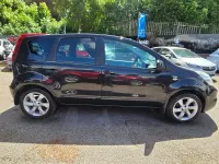 Used Nissan Note N-TEC 110 HP (80 kW) 2010 Black Hatchback