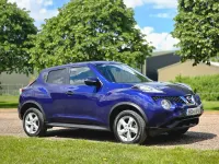 Used Nissan Juke Visia 92 HP (67 kW) 2014 Blue SUV