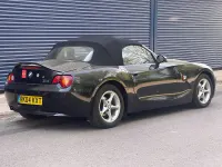 Used BMW Z4 Impressive 170 HP (125 kW) 2004 Black Cabriolet