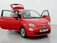 Used Fiat 500 Pop Star 69 HP (50 kW) 2018 Red Hatchback