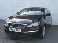 Used Peugeot 308 Active 130 HP (95 kW) 2016 Black Hatchback