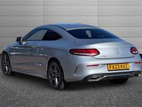 Used Mercedes C200 AMG line 184 HP (135 kW) 2023 High tech silver Coupe