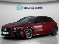 Second-hand Mercedes A45 AMG AMG 421 CP (309 kW) 2021 Roșu Hatchback
